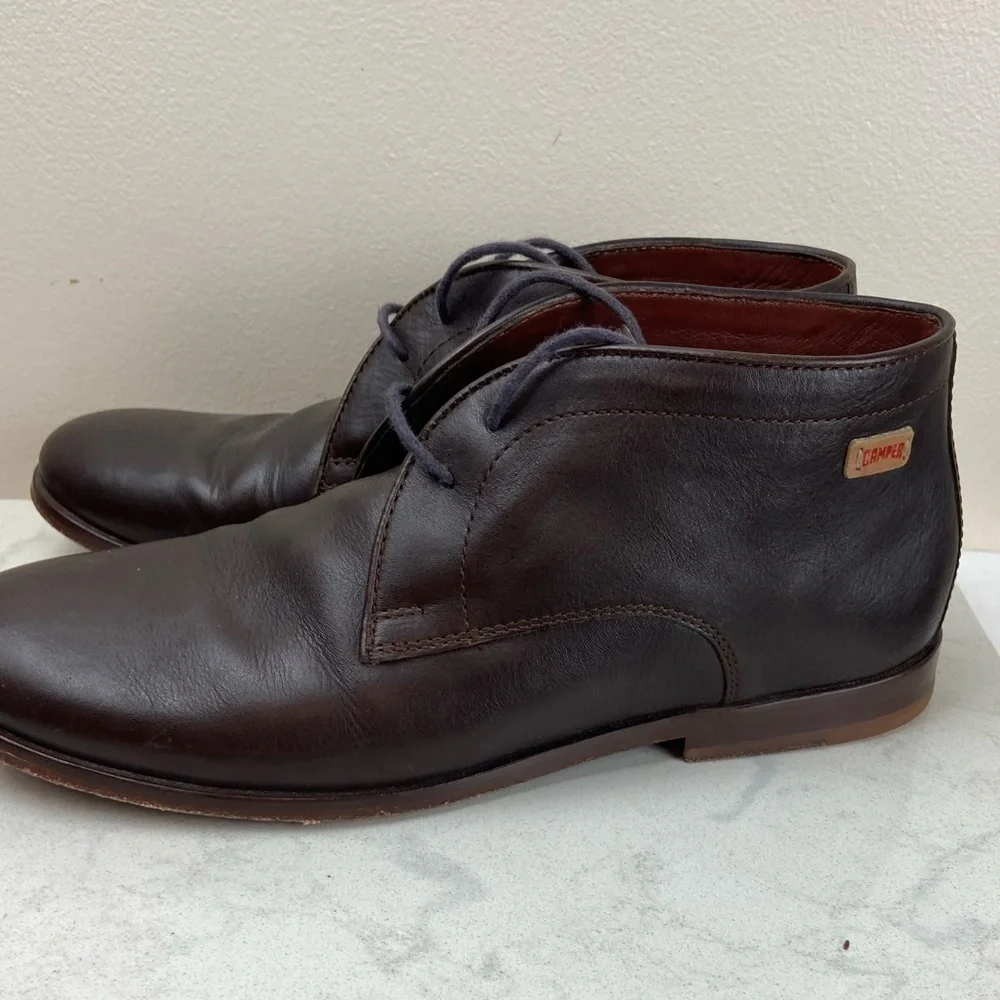 CAMPER WOMENS CHUCKA LACE UP BOOTS